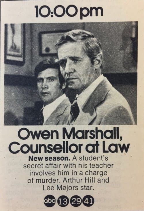Owen Marshall: Counselor at Lawのポスター