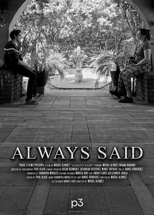 Always Saidのポスター