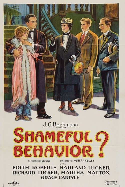 Shameful Behavior?のポスター