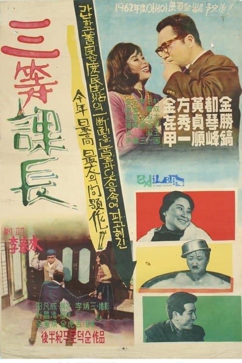삼등과장のポスター