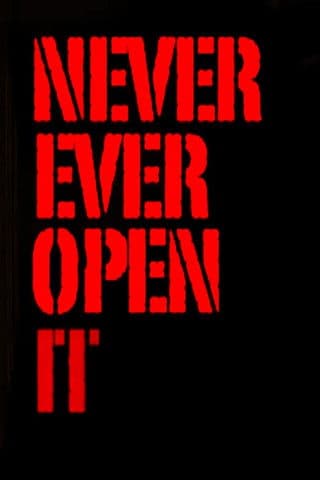 Never Ever Open Itのポスター