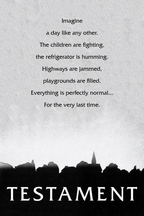 Testamentのポスター