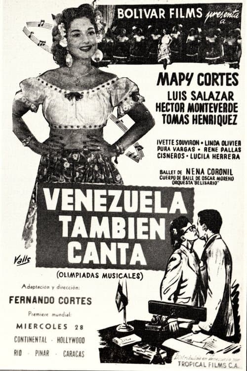 Venezuela también cantaのポスター