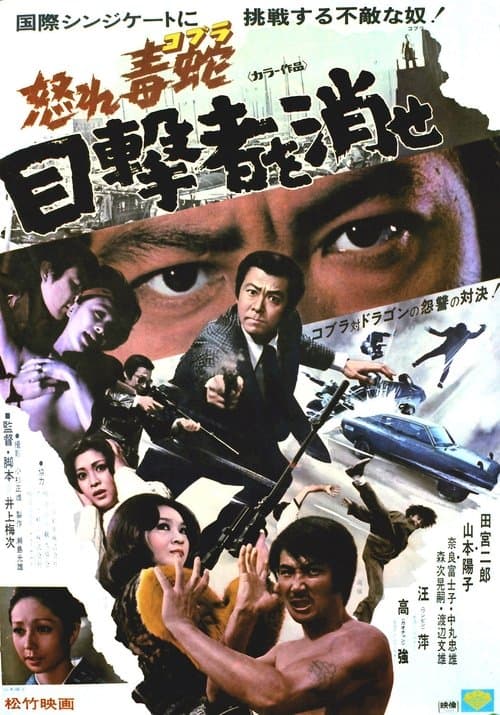 怒れ毒蛇　目撃者を消せのポスター