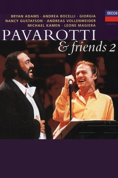 Pavarotti & Friends 2のポスター