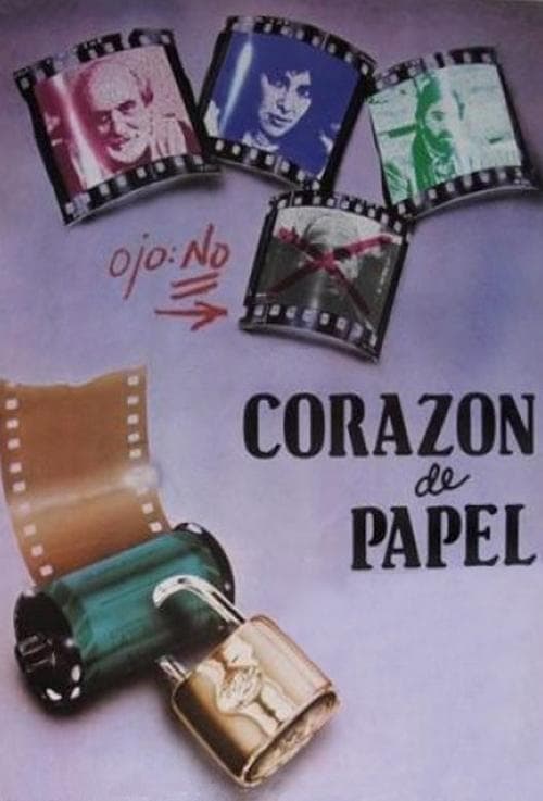 Corazón de papelのポスター