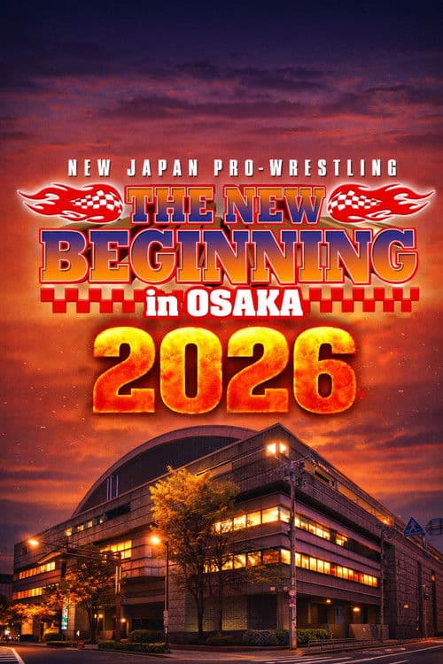 NJPW The New Beginning In Osaka 2026のポスター
