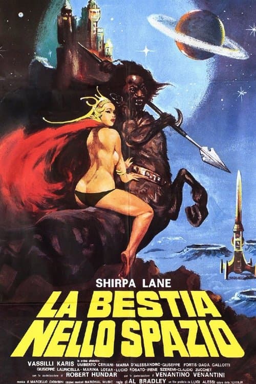 La bestia nello spazioのポスター