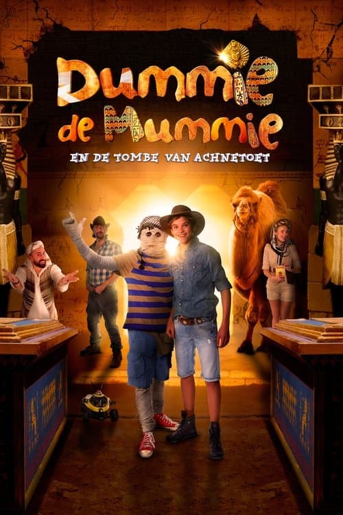 Dummie de Mummie en de tombe van Achnetoetのポスター