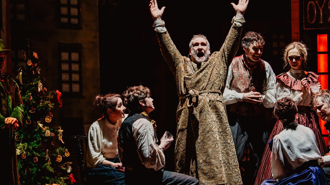 The Lyric Theatre: A Christmas Carolの背景画像