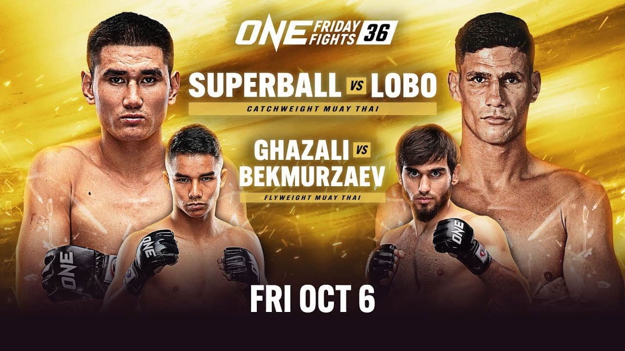 ONE Friday Fights 36: Superball vs. Loboの背景画像