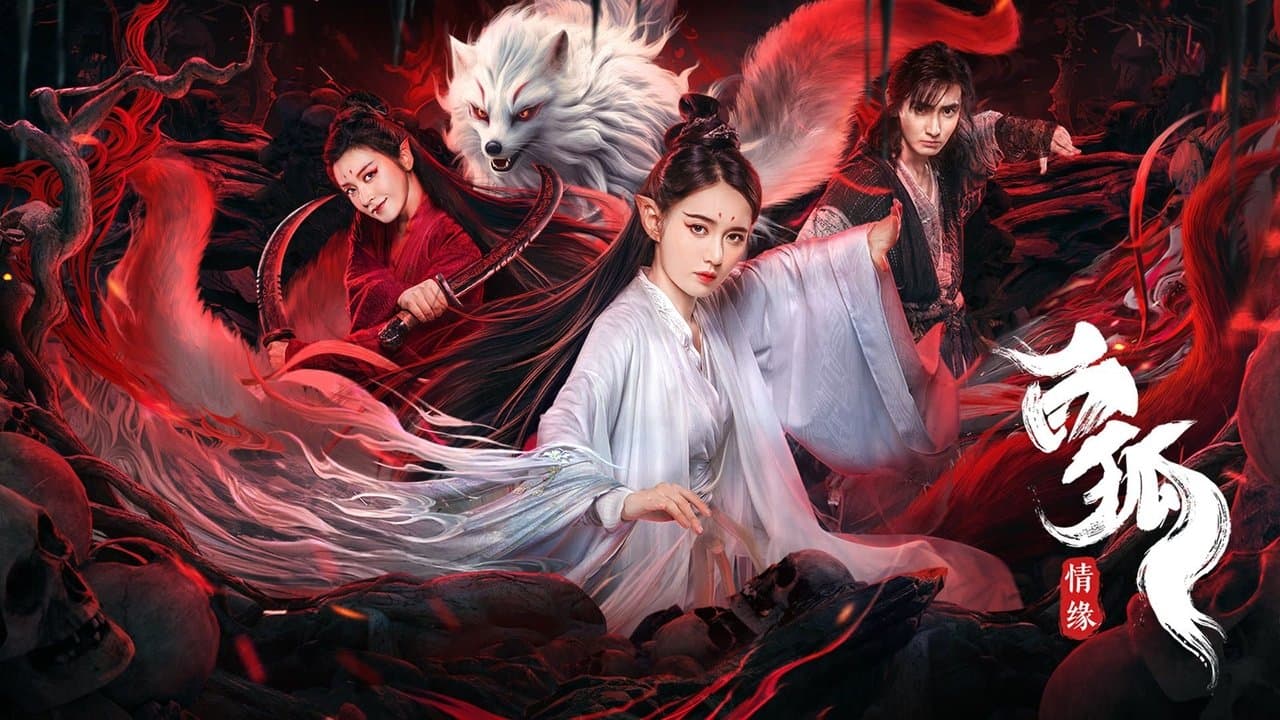 白狐·情缘の背景画像