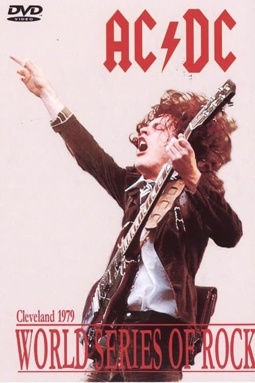 AC/DC: World Series of Rock '79のポスター