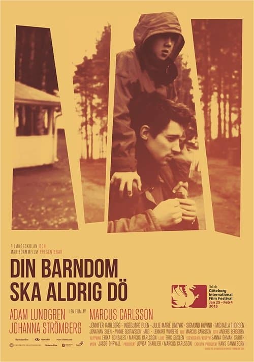 Din barndom ska aldrig döのポスター