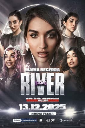 María Becerra - Estadio River Plateのポスター