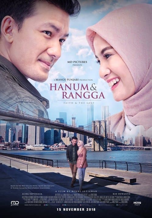 Hanum & Rangga: Faith & The Cityのポスター