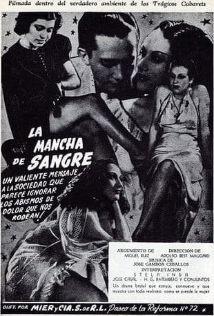 La mancha de sangreのポスター