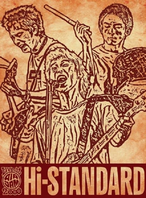 Hi-STANDARD - Live at AIR JAM 2000のポスター