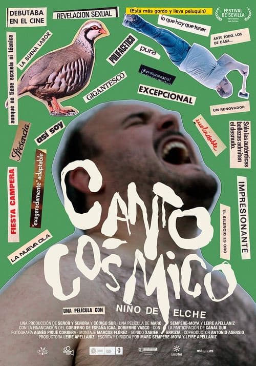 Canto Cósmico. Niño de Elcheのポスター