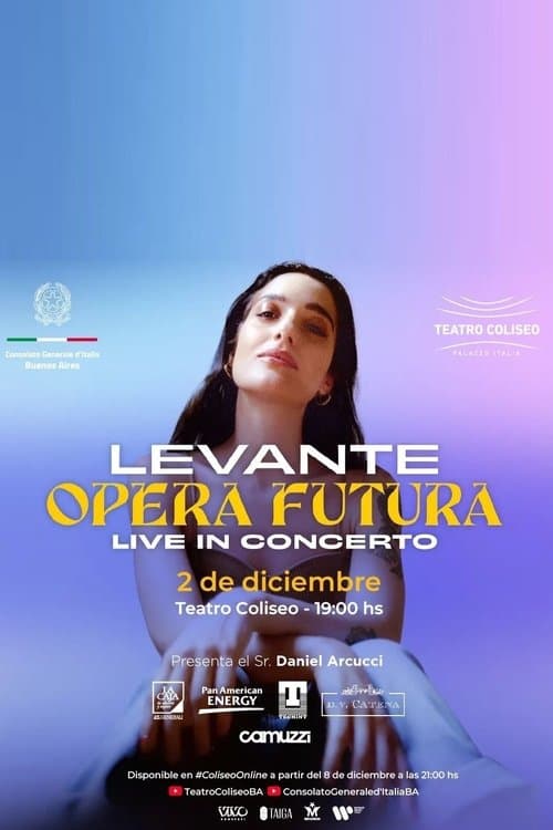 Levante: Opera Futura - Live In Concertoのポスター