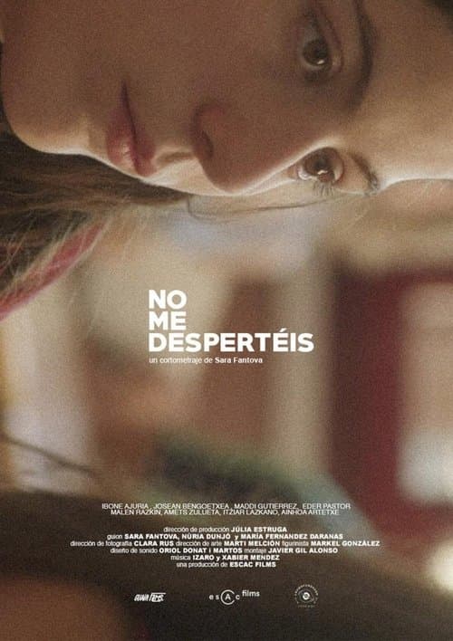 No me despertéisのポスター