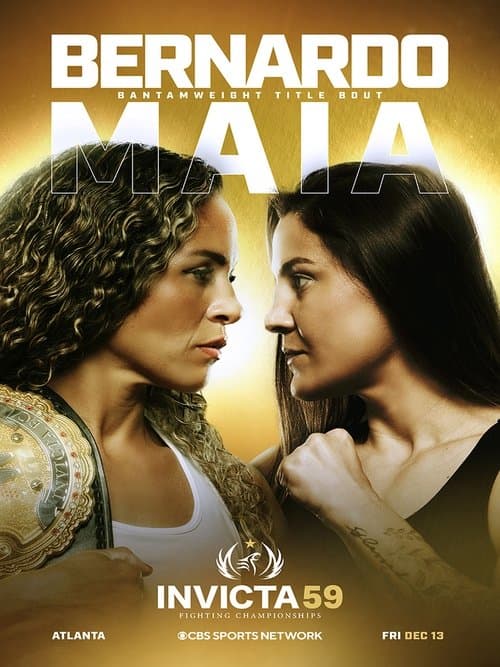 Invicta FC 59: Bernardo vs. Maiaのポスター