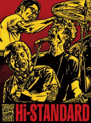 Hi-STANDARD - Live at AIR JAM 2011のポスター