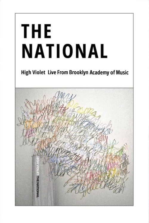 The National - 'High Violet' Live From Brooklyn Academy of Musicのポスター