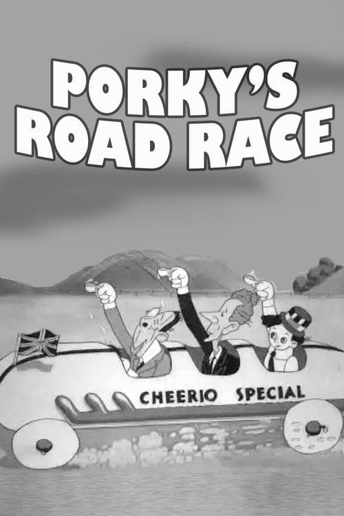 Porky's Road Raceのポスター