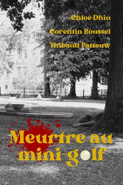 Meurtre au mini-golfのポスター