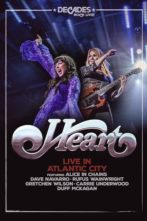 Heart: Live in Atlantic Cityのポスター