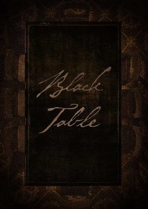 Black Tableのポスター