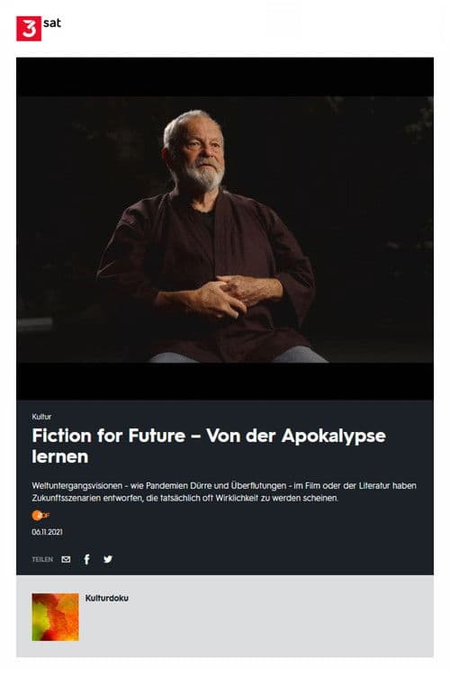 Fiction for Future - Von der Apokalypse lernenのポスター