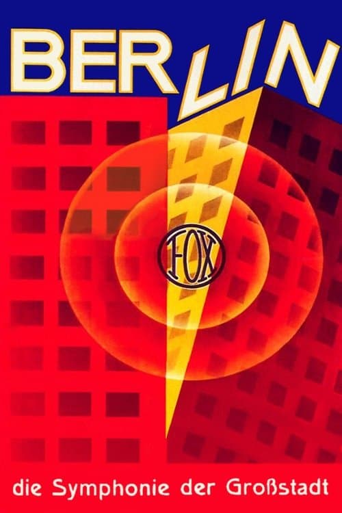 Berlin, die Symphonie der Großstadtのポスター