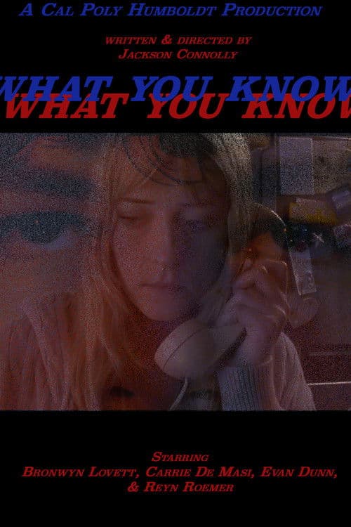 What You Knowのポスター