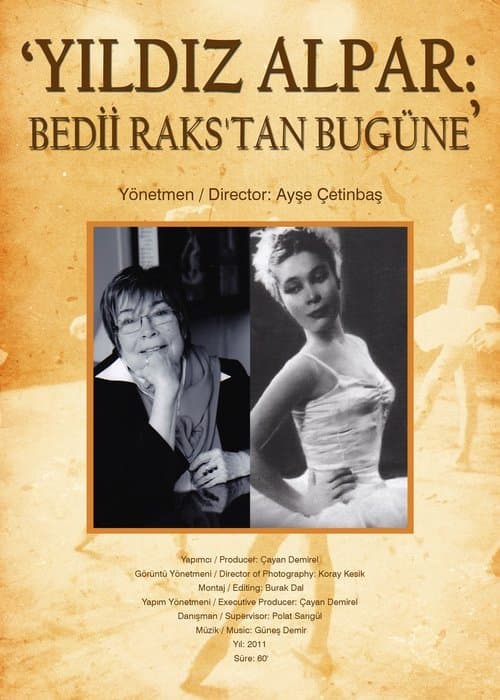 Yıldız Alpar: Bedii Raks'tan Bugüneのポスター