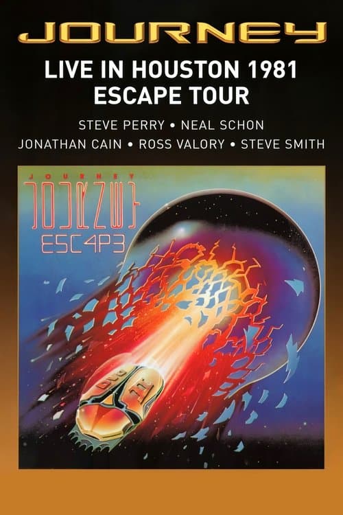 Journey: Live in Houston 1981 - The Escape Tourのポスター