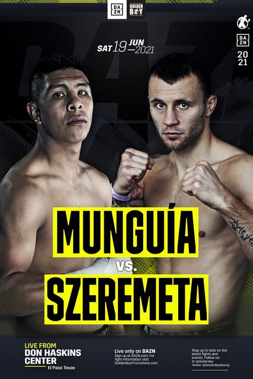 Jaime Munguia vs. Kamil Szeremetaのポスター