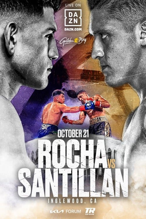Alexis Rocha vs. Giovani Santillanのポスター