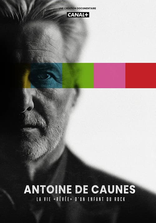 Antoine de Caunes : la vie rêvée d'un enfant du rockのポスター