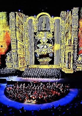 Carmina Burana aux Chorégies d'Orangeのポスター