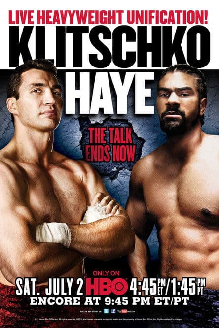 Wladimir Klitschko vs. David Hayeのポスター