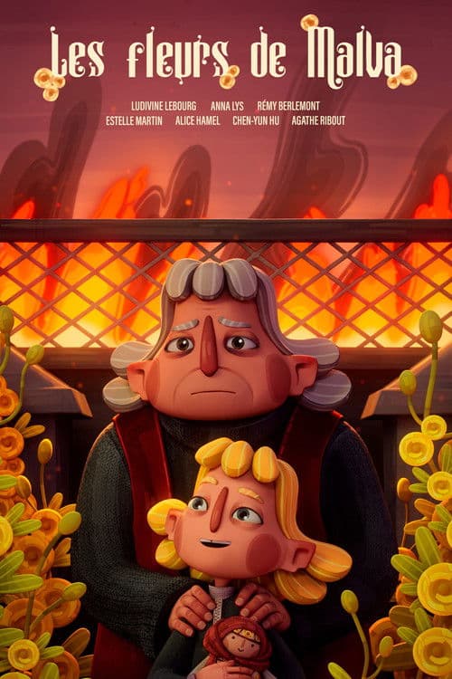 Les Fleurs de Malvaのポスター