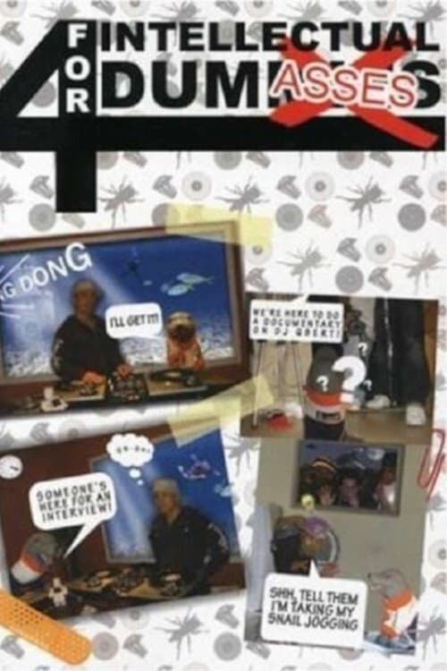 DJ Q-Bert - For Intellectual Dumassesのポスター