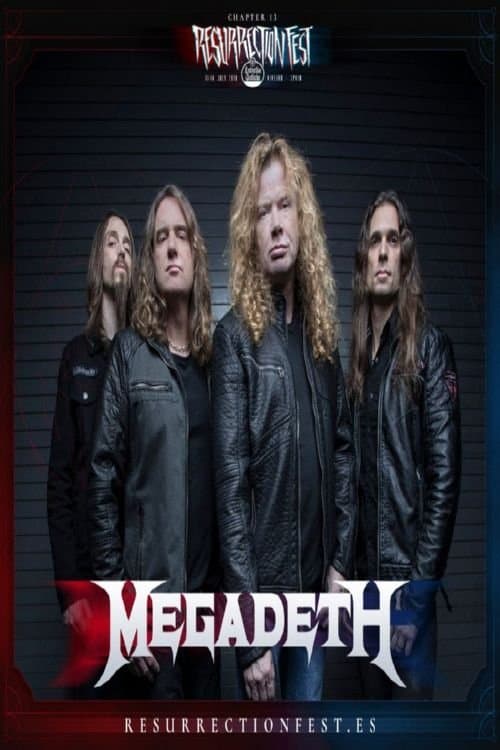 Megadeth - Live at Resurrection Fest EG 2018のポスター