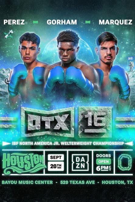 Breyon Gorham vs. Yomar Alamoのポスター