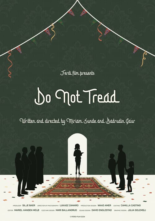 Ikke tråkk på teppetのポスター