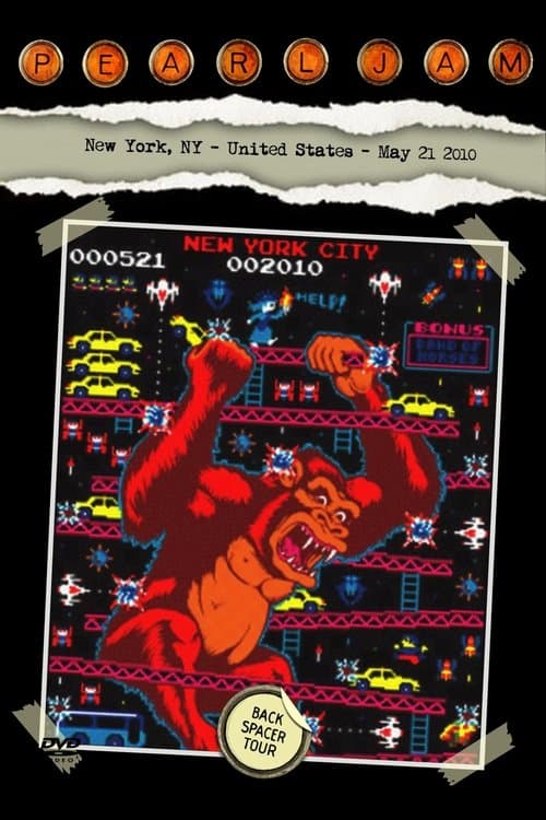 Pearl Jam: New York City 2010 - Night 2のポスター