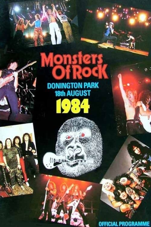 Van Halen Live at Monsters of Rock, Donington Park 1984のポスター