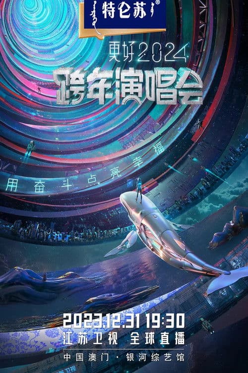 2024江苏卫视跨年演唱会のポスター